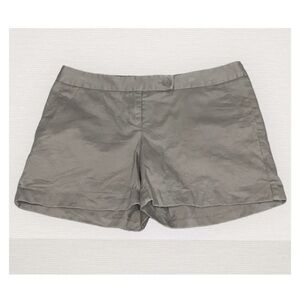 OutBack Red Cocoa Tan Cotton Blend Flat Front Cuffed Casual Shorts Sz 10